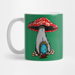Mushroom Cottage Mug